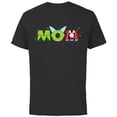 thumbnail image 1 of Disney Peter Pan Tinker Bell Mother’s Day Birthday Best Mom - Short Sleeve Cotton T-Shirt for Adults - Customized-Black, 1 of 5