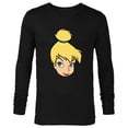 thumbnail image 1 of Disney Peter Pan Tinker Bell Pixie Fairy Big Face Costume - Long Sleeve T-Shirt for Men - Customized-Black, 1 of 5