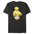 thumbnail image 1 of Disney Peter Pan Tinker Bell Pixie Fairy Big Face Costume - Short Sleeve Blended T-Shirt for Adults - Customized-Dark Heather, 1 of 5