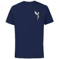 thumbnail image 1 of Disney Peter Pan Tinker Bell Small Pose - Short Sleeve Cotton T-Shirt for Adults - Customized-Navy, 1 of 5