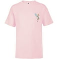 thumbnail image 1 of Disney Peter Pan Tinker Bell Small Pose - Short Sleeve T-Shirt for Kids - Customized-Soft Pink, 1 of 5