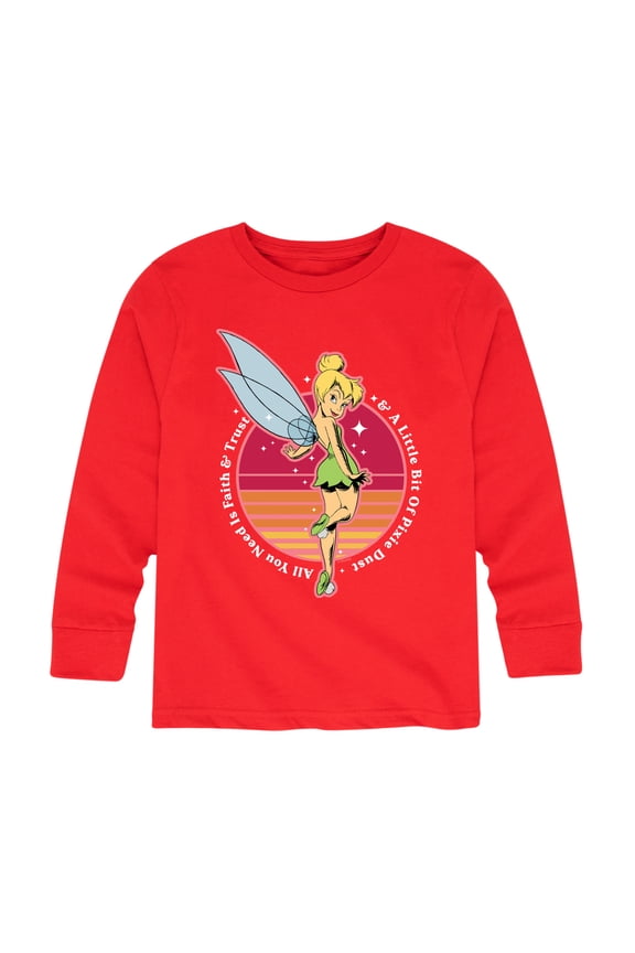 - Peter Pan - Tinkerbell - A Little Bit of Pixie Dust - Toddler And Youth Long Sleeve Graphic T-Shirt