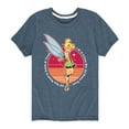 thumbnail image 1 of Disney - Peter Pan - Tinkerbell - A Little Bit of Pixie Dust - Toddler And Youth Short Sleeve Graphic T-Shirt, 1 of 5