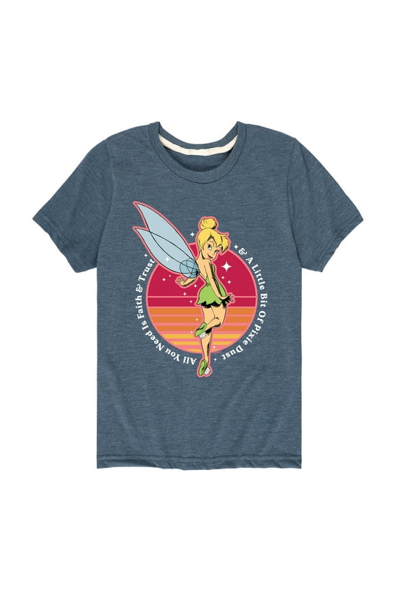 - Peter Pan - Tinkerbell - A Little Bit of Pixie Dust - Toddler And Youth Short Sleeve Graphic T-Shirt
