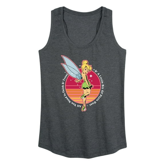 Disney - Peter Pan - Tinkerbell - A Little Bit of Pixie Dust - Women's Racerback Tank Top