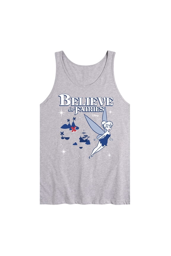 - Peter Pan - Tinkerbell - Believe in Fairies - Men's Jersey Tank Top
