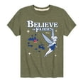 thumbnail image 1 of Disney - Peter Pan - Tinkerbell - Believe in Fairies - Toddler And Youth Short Sleeve Graphic T-Shirt, 1 of 5