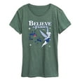 thumbnail image 1 of Disney - Peter Pan - Tinkerbell - Believe in Fairies - Women's Short Sleeve Graphic T-Shirt, 1 of 4