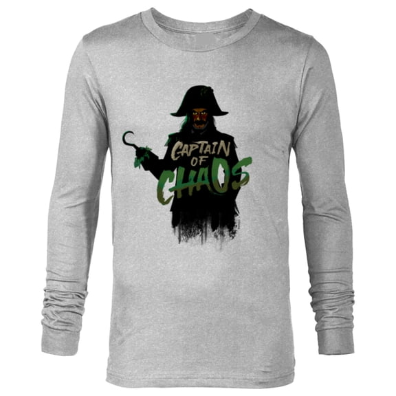 Disney Peter Pan & Wendy Captain Hook Captain of Chaos - Long Sleeve T-Shirt for Men - Customized-Athletic Heather