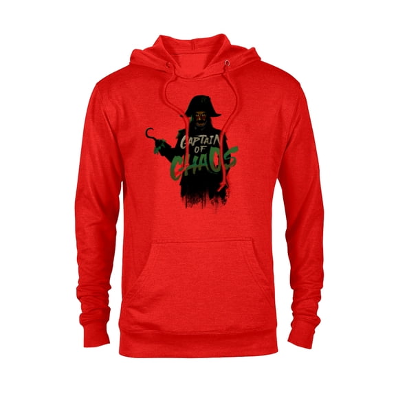 Disney Peter Pan & Wendy Captain Hook Captain of Chaos - Pullover Hoodie for Adults - Customized-Red