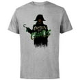 thumbnail image 1 of Disney Peter Pan & Wendy Captain Hook Captain of Chaos - Short Sleeve Cotton T-Shirt for Adults - Customized-Athletic Heather, 1 of 5