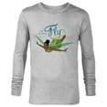 thumbnail image 1 of Disney Peter Pan & Wendy Tinker Bell I’m Always Fly Disney+ - Long Sleeve T-Shirt for Men - Customized-Athletic Heather, 1 of 5