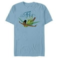 thumbnail image 1 of Disney Peter Pan & Wendy Tinker Bell I’m Always Fly Disney+ - Short Sleeve Blended T-Shirt for Adults - Customized-Ocean Blue, 1 of 5