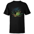 thumbnail image 1 of Disney Peter Pan & Wendy Tinker Bell I’m Always Fly Disney+ - Short Sleeve T-Shirt for Kids - Customized-Black, 1 of 5