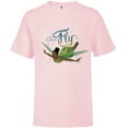 thumbnail image 1 of Disney Peter Pan & Wendy Tinker Bell I’m Always Fly Disney+ - Short Sleeve T-Shirt for Kids - Customized-Soft Pink, 1 of 5