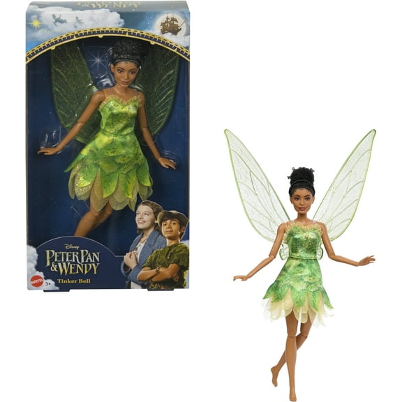 Disney Peter Pan & Wendy Toys, Tinker Bell Doll and Accessories