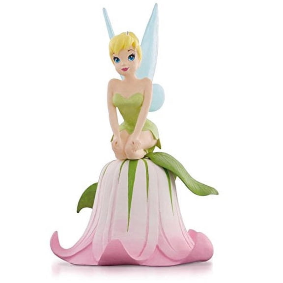 Disney Peter Pan - Woodland Wonder Porcelain Tinker Bell Ornament 2015 Hallmark