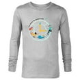 thumbnail image 1 of Disney Peter Pan and Darling Children Fly Away To Adventure - Long Sleeve T-Shirt for Men - Customized-Athletic Heather, 1 of 5