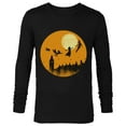 thumbnail image 1 of Disney Peter Pan and Darling Children Halloween - Long Sleeve T-Shirt for Men - Customized-Black, 1 of 5