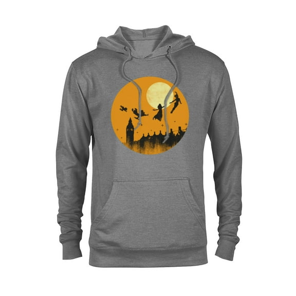 Disney Peter Pan and Darling Children Halloween - Pullover Hoodie for Adults - Customized-Athletic Heather