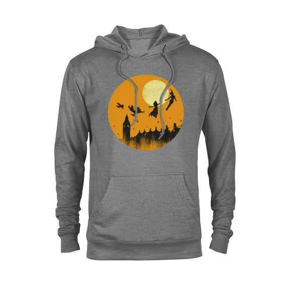 Disney Peter Pan and Darling Children Halloween - Pullover Hoodie for Adults - Customized-Athletic Heather