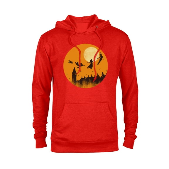 Disney Peter Pan and Darling Children Halloween - Pullover Hoodie for Adults - Customized-Red