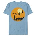 thumbnail image 1 of Disney Peter Pan and Darling Children Halloween - Short Sleeve Blended T-Shirt for Adults - Customized-Ocean Blue, 1 of 5
