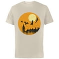 thumbnail image 1 of Disney Peter Pan and Darling Children Halloween - Short Sleeve Cotton T-Shirt for Adults - Customized-Natural, 1 of 5