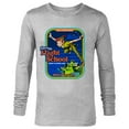 thumbnail image 1 of Disney Peter Pan's Flight School Direct to Never Land - Long Sleeve T-Shirt for Men - Customized-Athletic Heather, 1 of 5