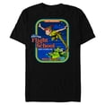 thumbnail image 1 of Disney Peter Pan's Flight School Direct to Never Land - Short Sleeve Blended T-Shirt for Adults - Customized-Black, 1 of 5