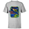 thumbnail image 1 of Disney Peter Pan's Flight School Direct to Never Land - Short Sleeve T-Shirt for Kids - Customized-Athletic Heather, 1 of 5
