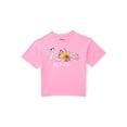 thumbnail image 1 of Disney Pets Girls Embroidered Graphic Tee with Short Sleeves, Sizes 4-16, 1 of 3