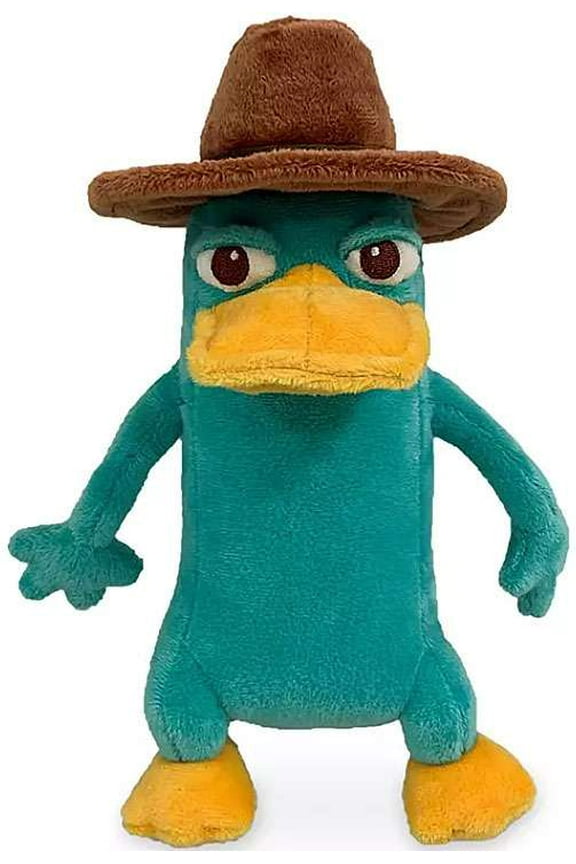 Phineas and Ferb Agent P Mini Bean Bag Plush (Perry the Platypus)