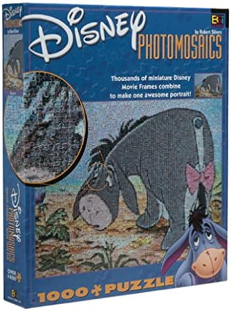 Disney Photomosaic Eeyore Jigsaw Puzzle 1026pc - Walmart.com