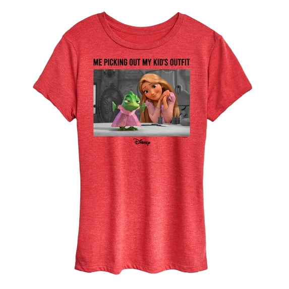 Disney - Picking Out My Kids Outfit - Women's Short Sleeve Graphic T-Shirt