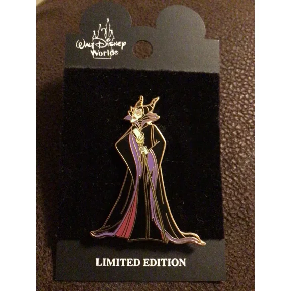 Disney Pin 12738 WDW Villain Series Maleficent with Staff Sleeping Beauty 2002