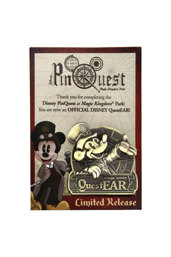 Pin  PinQuest Magic Kingdom  Completer Mickey Pin