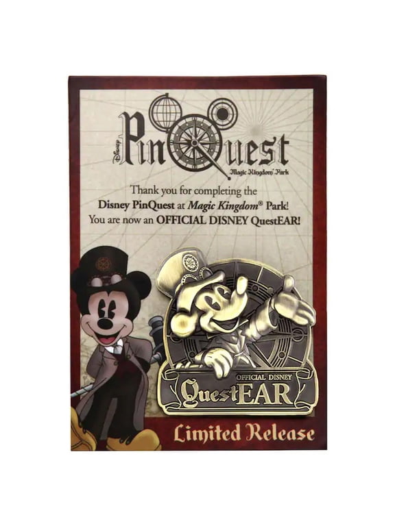 Pin PinQuest Magic Kingdom Completer Mickey Pin