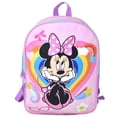 thumbnail image 1 of Cute Cartoon Character Minnie Mouse Kids Backpack 15 Inch, Lightweight School Bag for Girls, Toddler Preschool Travel Backpack with Top Handle (No Side Pocket), 1 of 4