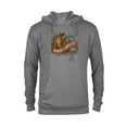 thumbnail image 1 of Disney Pinocchio Jiminy Cricket High Moral Standards - Pullover Hoodie for Adults - Customized-Athletic Heather, 1 of 3