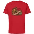 thumbnail image 1 of Disney Pinocchio Jiminy Cricket High Moral Standards - Short Sleeve Cotton T-Shirt for Adults - Customized-Red, 1 of 5