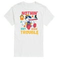 thumbnail image 1 of Disney - Pinocchio - Nothin But Trouble - Men's Short Sleeve Graphic T-Shirt, 1 of 5