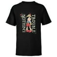 thumbnail image 1 of Disney Pinocchio Nothin’ but Trouble Since 1940 - Short Sleeve T-Shirt for Kids - Customized-Black, 1 of 5
