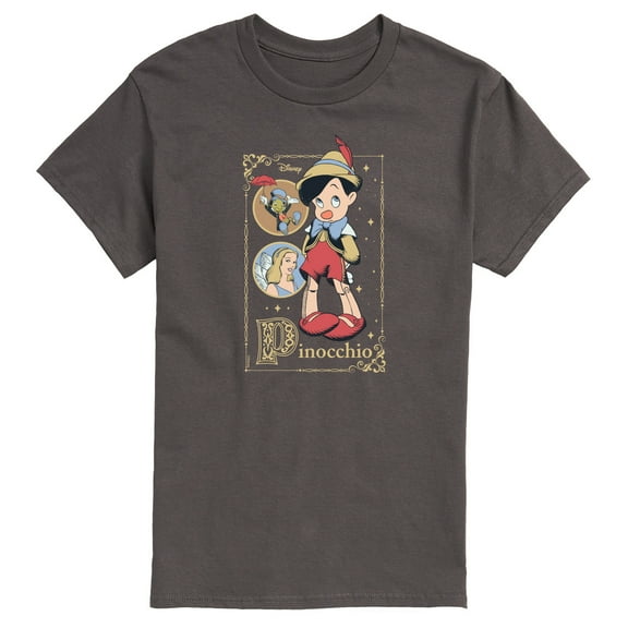 Disney - Pinocchio - Pinocchio - Men's Short Sleeve Graphic T-Shirt