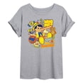 thumbnail image 1 of Disney - Pinocchio - Pinocchio Stickers - Oversized Graphic T-Shirt, 1 of 5