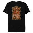 thumbnail image 1 of Disney Pinocchio Ready For An Adventure - Short Sleeve Blended T-Shirt for Adults - Customized-Black, 1 of 5