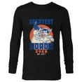 thumbnail image 1 of Disney Pinocchio and Geppetto Greatest Dad Ever No Lie - Long Sleeve T-Shirt for Men - Customized-Black, 1 of 5
