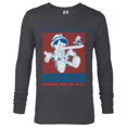 thumbnail image 1 of Disney Pinocchio and Jiminy Cricket Who Me? - Long Sleeve T-Shirt for Men - Customized-Charcoal Heather, 1 of 5