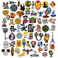 thumbnail image 1 of Disney Pins 40 Assorted Pin Trading Lot, 1 of 2
