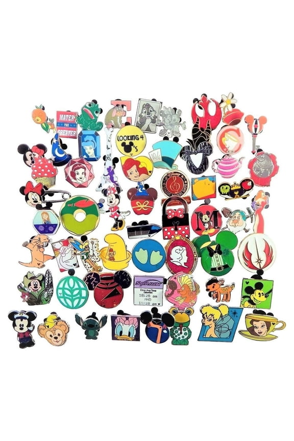 Pins 50 Assorted Pin Trading Lot